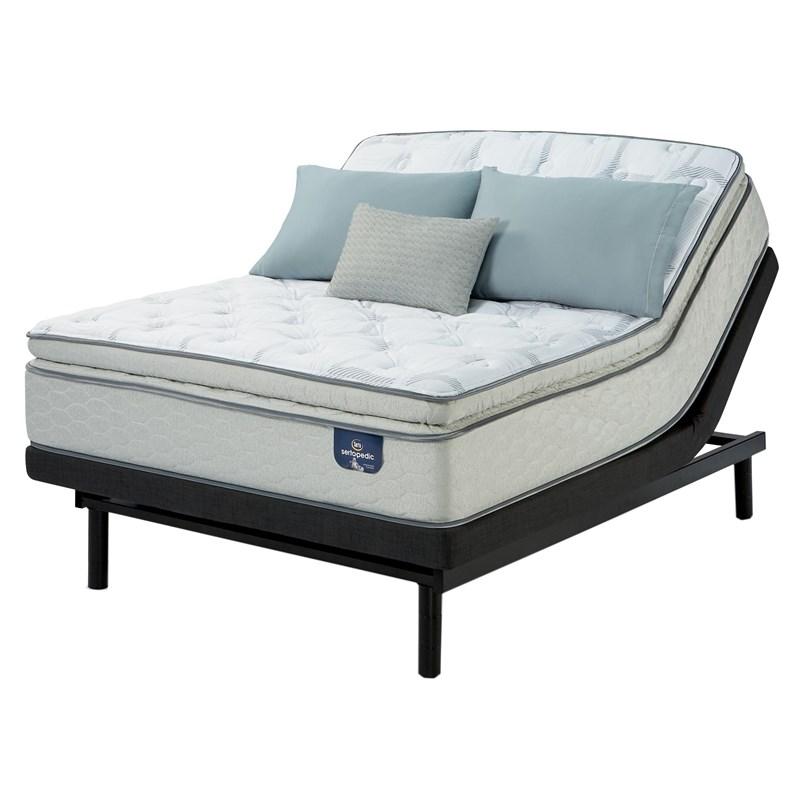 Large Picture of Serta Alverson Plush Pillow Top Mattress (King)