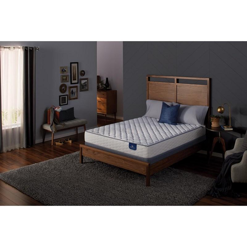 Large Picture of Serta Canal Lake Firm Mattress Set (King)