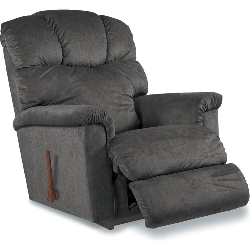 Large Picture of La-Z-Boy Lancer Rocking Recliner - Charcoal
