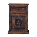 LMT Imports Medio Mansion with Start BTS092L MEDIO Left Nightstand