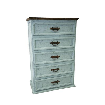 LMT Imports Turquoise Washed VSERU-PT-COM12 TURQ Chest