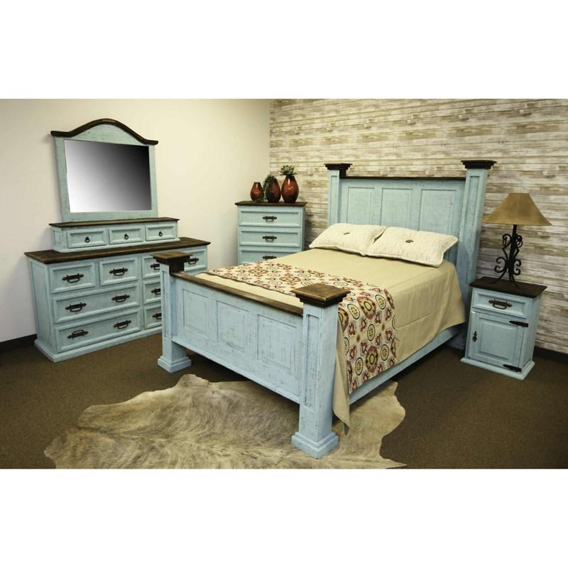 Large Picture of LMT Imports Turquoise Washed VSERU-PT-COM12 TURQ Chest