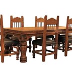 LMT Imports ZLUNA-MES4/8 8' Dining Table