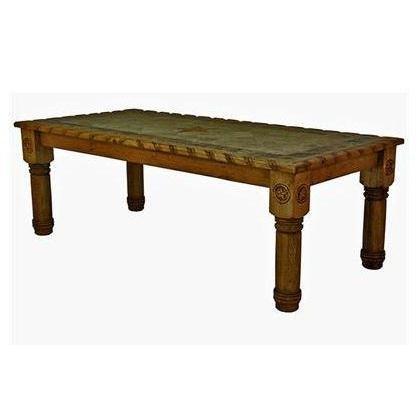 Star Rope Medio Dining Table with Stone Top (MES063RTS MEDIO) image 1