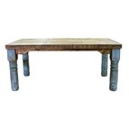 LMT Imports Turquoise VSERU-PT-MES30TURQ 6' Dining Table