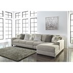 Benchcraft Ardsley 39504S6 3 pc Sectional with Chaise
