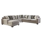 Benchcraft Ardsley 39504S1 4 pc Sectional with Chaise
