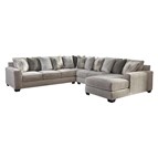 Benchcraft Ardsley 39504S2 4 pc Sectional with Chaise