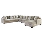 Benchcraft Ardsley 39504S8 5 pc Sectional with Chaise