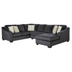 Signature Design by Ashley Eltmann 41303S6 3 pc Sectional with Chaise
