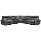 Signature Design by Ashley Samperstone 55203S1 5 pc Power Reclining Sectional