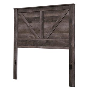 Signature Design by Ashley Wynnlow B440-57 Queen Crossbuck Panel Headboard (Bed Components - Headboard)