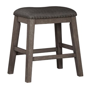 Signature Design by Ashley Caitbrook D388-024 Upholstered Stool (Dining Seating - Stools)