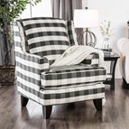 Furniture of America Patricia SM8171-CH-ST Stripe Chair