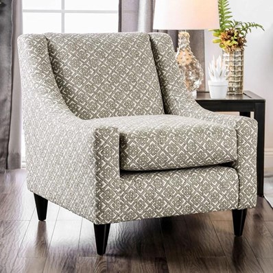 Furniture of America Dorset SM8564-CH-SQ Square Chair