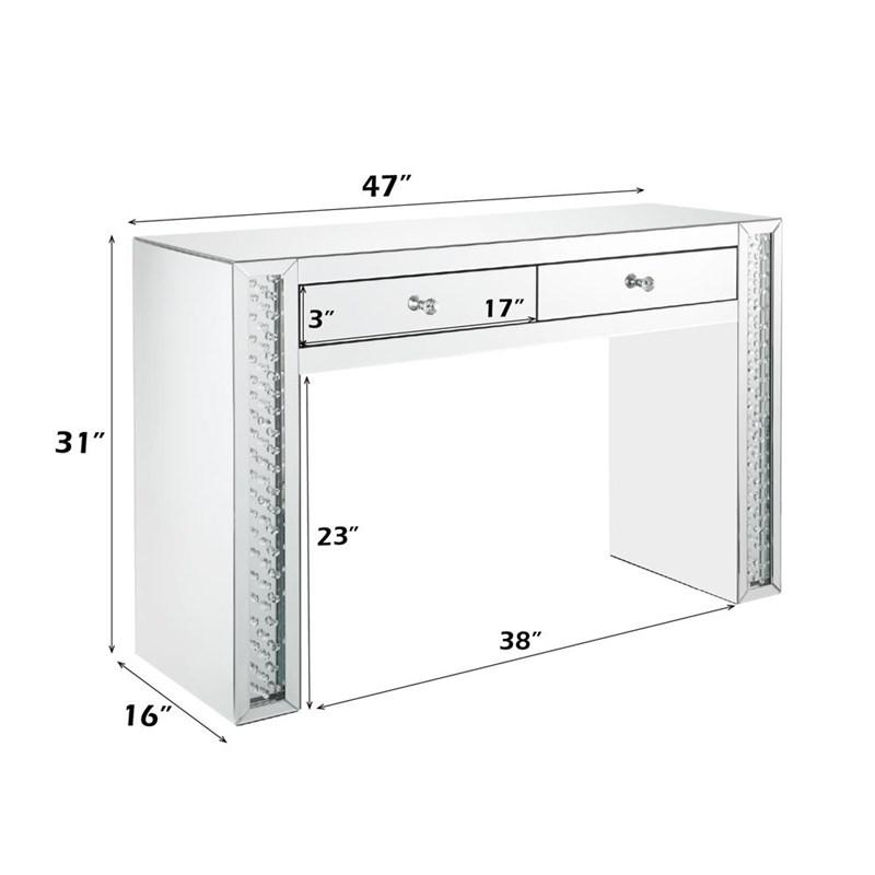 Large Picture of Acme Furniture Nysa 90157 Vanity Desk