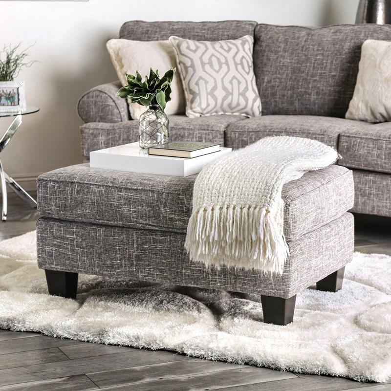 Large Picture of Furniture of America Pierpont SM8012-OT Ottoman