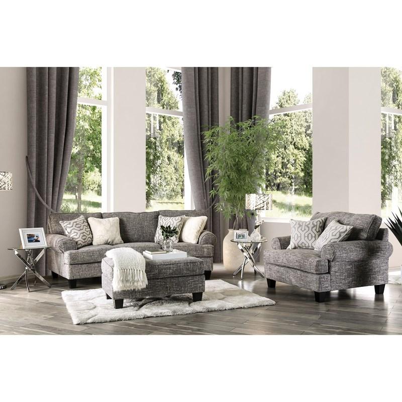Large Picture of Furniture of America Pierpont SM8012-OT Ottoman