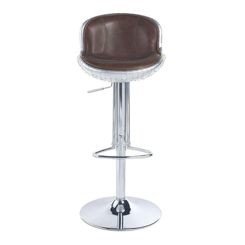 Large Picture of Acme Furniture Brancaster 96556 Adjustable Stool with Swivel