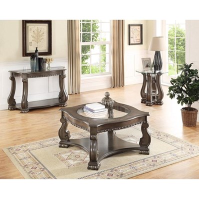 Crown Mark Madison 4320GY 3 pc Occasional Table Set