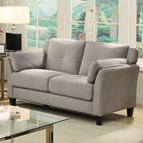 Furniture of America Ysabel CM6716GY-LV-PK Love Seat