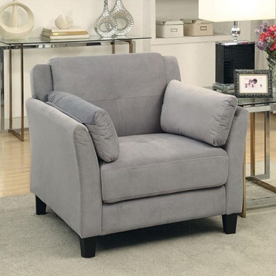Furniture of America Ysabel CM6716GY-CH-PK Chair