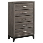 Coaster Furniture Watson 212425 5-Drawer Bedroom Chest - Grey Oak