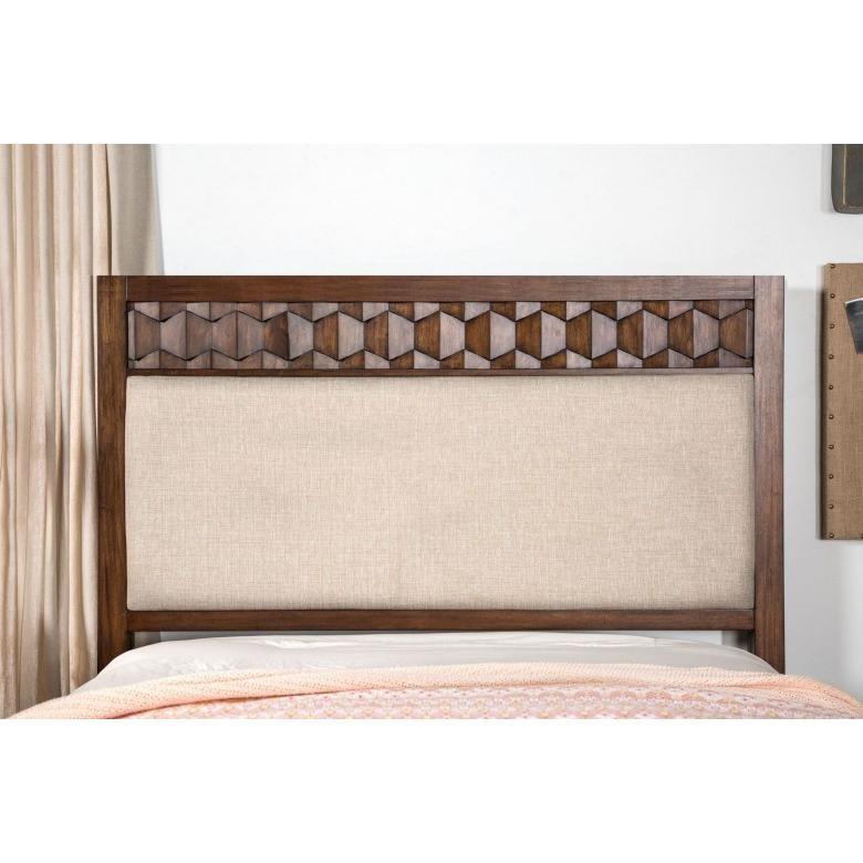 Large Picture of Furniture of America Kallisto CM7582F-CK-BED California King Panel Bed