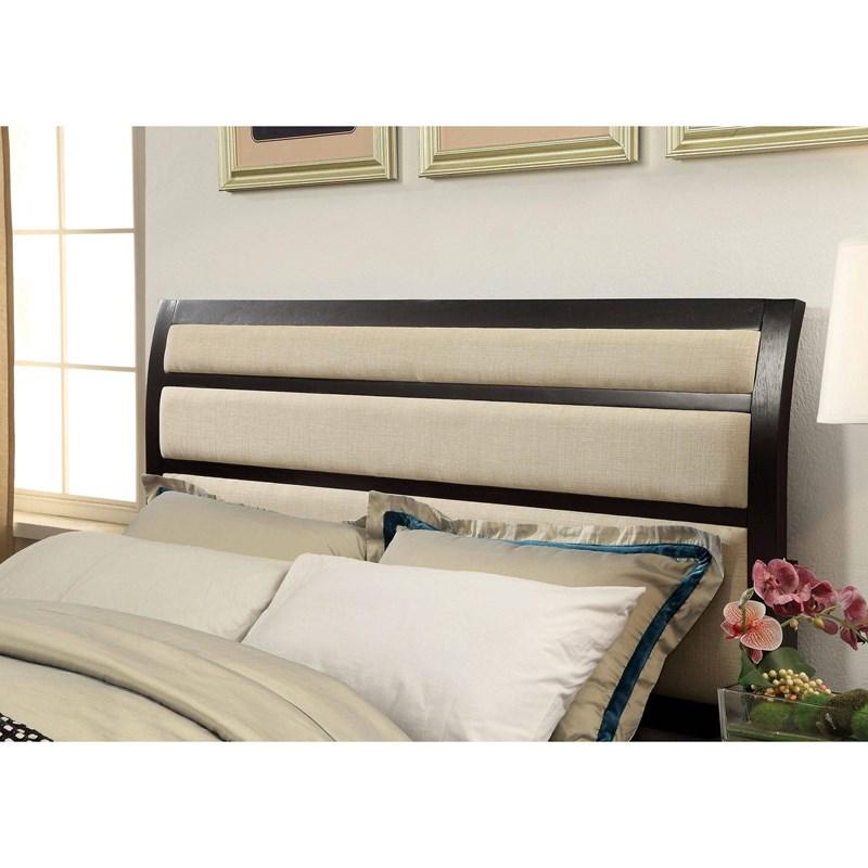 Large Picture of Furniture of America Berenice CM7580EX-EK-BED King Platform Bed