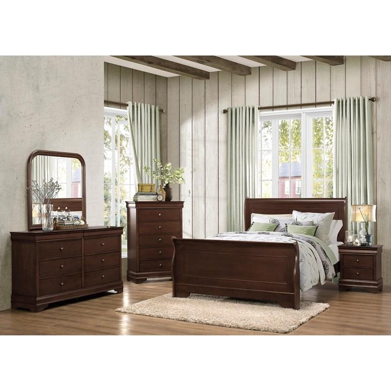 Large Picture of Homelegance Abbeville 1856-1* Queen Bed