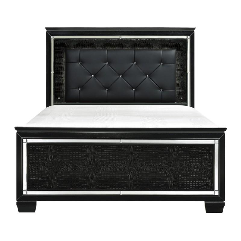 Homelegance Allura 1916KBK-1EK* Eastern King Bed, LED Lighting