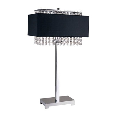 Furniture of America Naya L7733BK Table Lamp