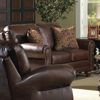 Best Home Furnishings Noble L64LU Loveseat - Chestnut