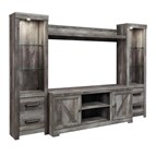 Signature Design by Ashley Wynnlow W440W2 4 pc Entertainment Center