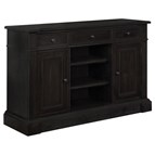 Coaster Furniture Phelps 121235 2-door Sideboard Buffet Cabinet - Distressed Noir
