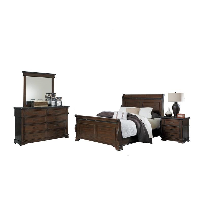 Large Picture of Homelegance Schleiger 5400-4 Nightstand