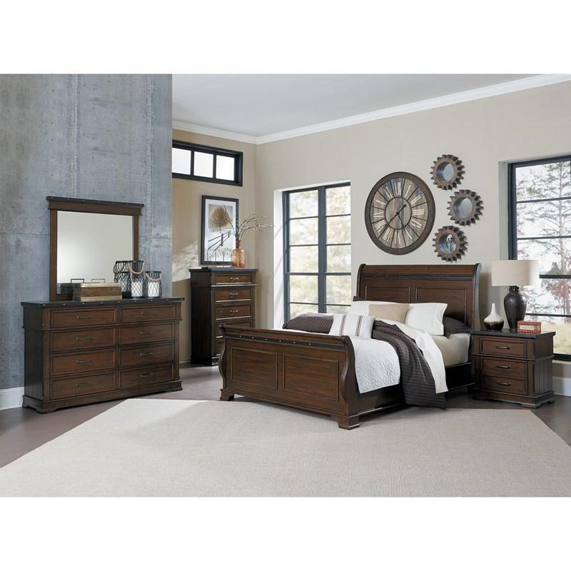 Large Picture of Homelegance Schleiger 5400-4 Nightstand