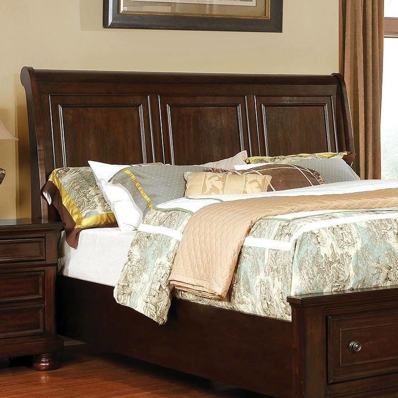 Large Picture of Furniture of America Castor CM7590CH-Q-BED