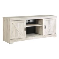 Signature Design by Ashley Bellaby W331-68 Large TV Stand with Fireplace Option (TV Stands - Media Consoles and Credenzas)