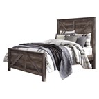 Signature Design by Ashley Wynnlow B440B9 Queen Crossbuck Panel Bed