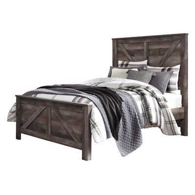 Signature Design by Ashley Wynnlow B440B9 Queen Crossbuck Panel Bed
