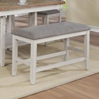 Crown Mark Fulton 2727WH-BENCH Counter Height Bench