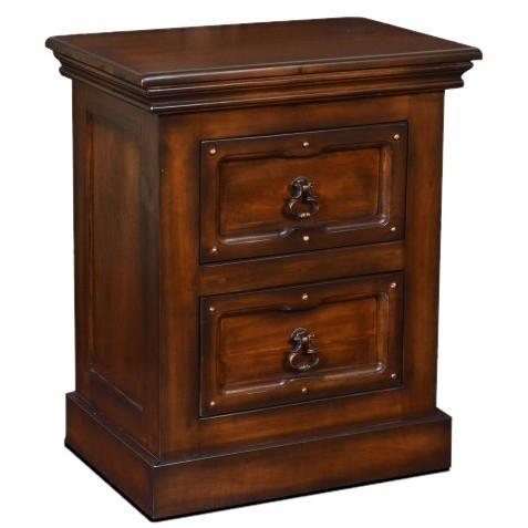 Horizon Home Furniture Mandalay H4505-350-BRN Nightstand - Brown