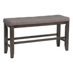 Crown Mark Bardstown 2752GY-BENCH Counter Height Bench
