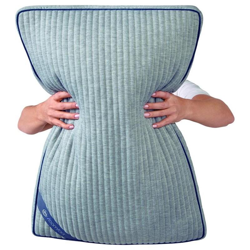 Large Picture of Serta TempActiv Scrunch Pillow (Queen)