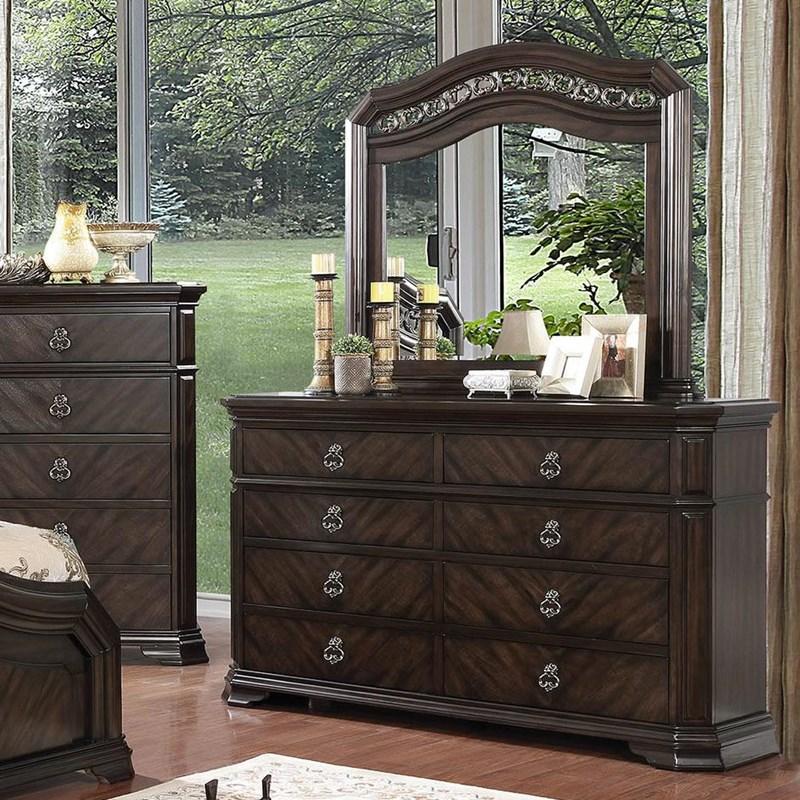Large Picture of Furniture of America Calliope CM7751M Mirror