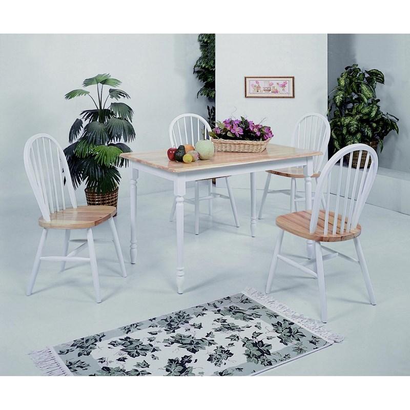 Large Picture of Crown Mark Farmhouse 2303WH/NAT Windsor Chair