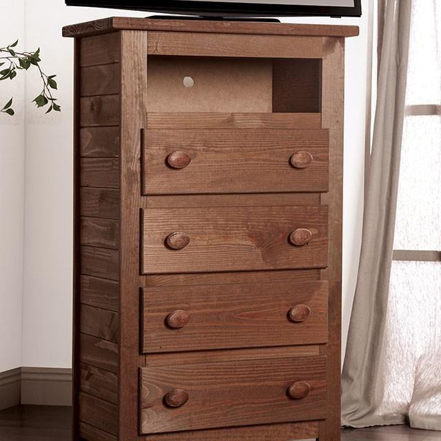 Large Picture of Furniture of America Lea AM7000TV Media Chest