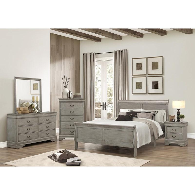 Large Picture of Crown Mark Louis Philip B3550-F Full Bed
