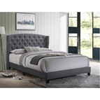 Crown Mark Rosemary 5266GY-K King Platform Bed